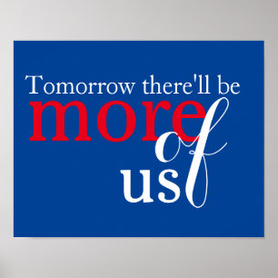 Morgen zullen er meer van ons zijn poster