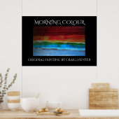 Morgenkleur Poster (Keuken)