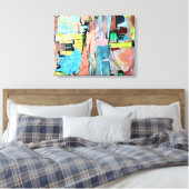 Morgenlicht Canvas Afdruk (Insitu (Slaapkamer))