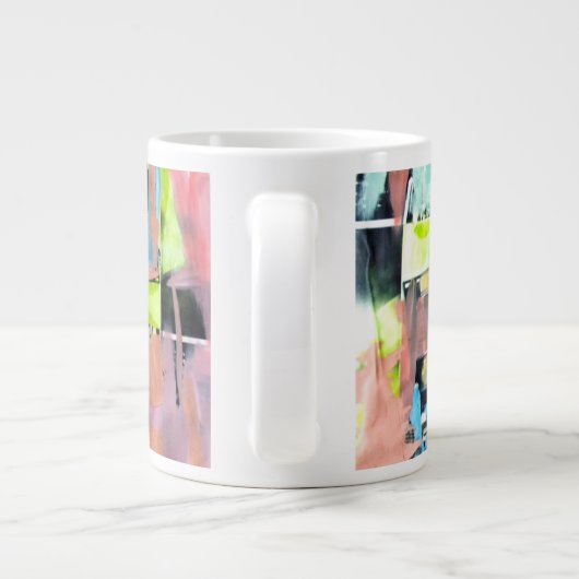 Morgenlicht Jumbo Mok (Achterkant)