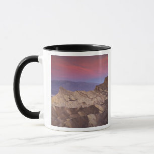 Morgens eerste licht op Zabriskie Point en 2 Mok