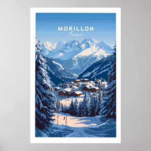 Morillon Ski Print 1 (Voorkant)