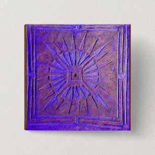 MORING STAR VIERKANTE BUTTON 5,1 CM