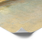 Morisot - de haven van Lorient 1869 Poster (Hoek)