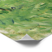 morisot - meisje in bootje 1889 poster (Hoek)