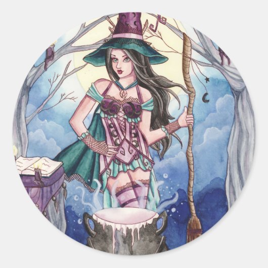 Morissa - Heks Sticker (Voorkant)