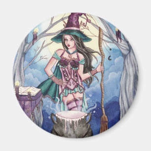 Morissa - Witch Magnet Magneet