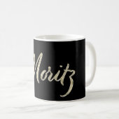 Moritz Nom tasse en whitegold Tasse à café (Devant droit)