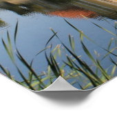 Moritzburg Castle, Duitsland Poster (Hoek)