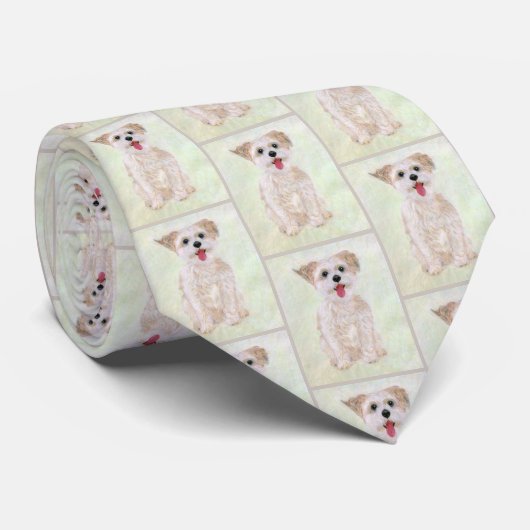 Morkie Cravate Carreaux (Roulé)