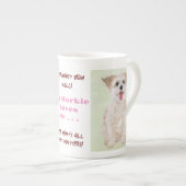 Morkie Dit Ce Que Vous Voulez La Chine Mug (Devant droit)
