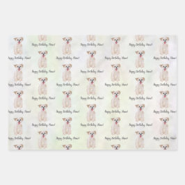 Morkie Dog Birthday Wrapping Paper