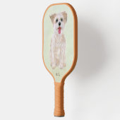 Morkie Dog Pickleball Paddle (Links)