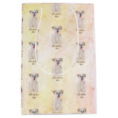 Morkie Gift Bag Medium Cadeauzakje (Voorkant)