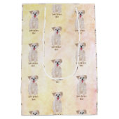 Morkie Gift Bag Medium Cadeauzakje (Achterkant)