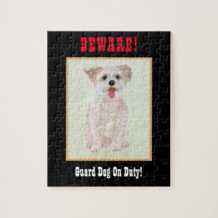 Morkie Grappige Waakhond Legpuzzel