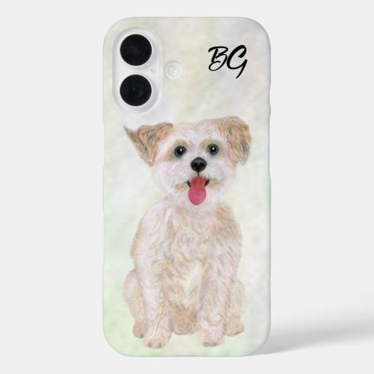 Morkie Hond Case-Mate iPhone Case (Achterkant)