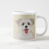 Morkie Love Jumbo Mug (Droite)