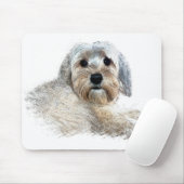 Morkie Mousepad Muismat (Met muis)