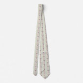 Morkie Tiled Necktie Stropdas (Achterkant)