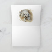 Morkie-Wenskaart Kaart (Binnen)