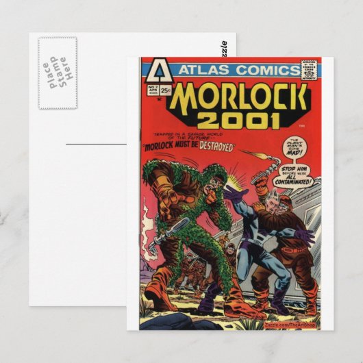 MORLOCK BRIEFKAART (Voorkant / Achterkant)