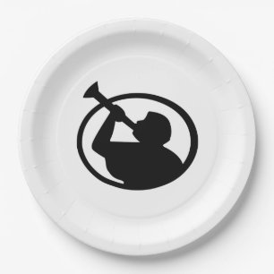 Mormon Angel Mormoni (symbool van het mormonisme) Papieren Bordje