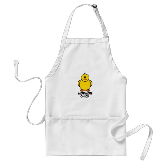 Mormon Chick Standaard Schort (Voorkant)