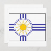 Mormon Flag Kaart (Voorkant / Achterkant)