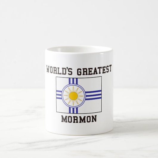 Mormon Flag Koffiemok (Center)