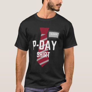 Mormon LDS zendingsgeschenk Pday T-shirt