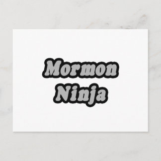 Mormon Ninja Briefkaart