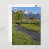 Mormon Row Barn Post Kaart (Voorkant / Achterkant)