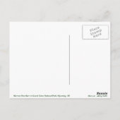 Mormon Row Barn Post Kaart (Achterkant)