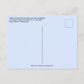 Mormon Row, Grand Tetons Briefkaart (Achterkant)