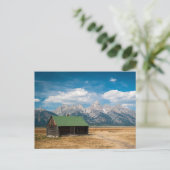 Mormon Row in Grand Teton National Park Briefkaart (Staand voorkant)