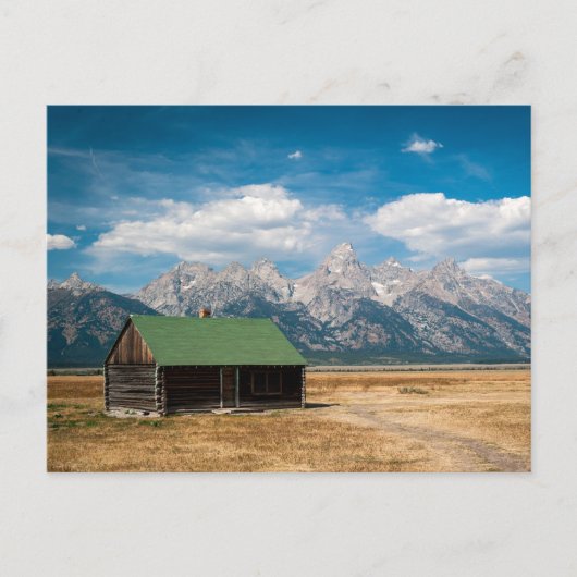 Mormon Row in Grand Teton National Park Briefkaart (Voorkant)