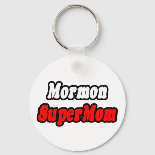 Mormon SuperMam Sleutelhanger