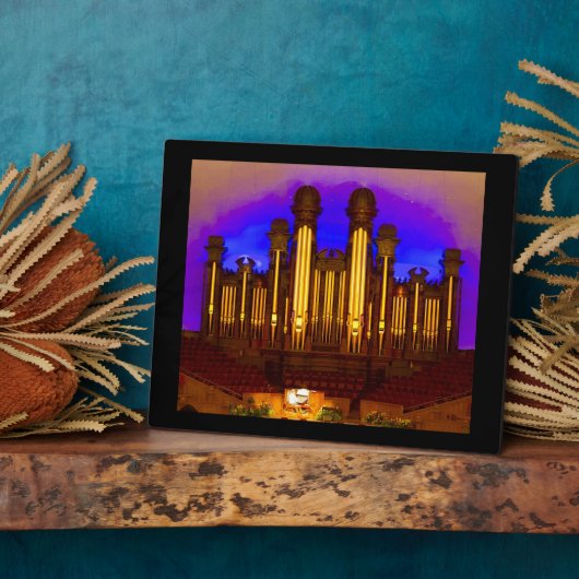 Mormon Tabernacle organ plaque Fotoplaat (Zijkant)