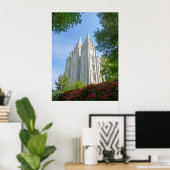 Mormon Temple Poster (Thuiskantoor)