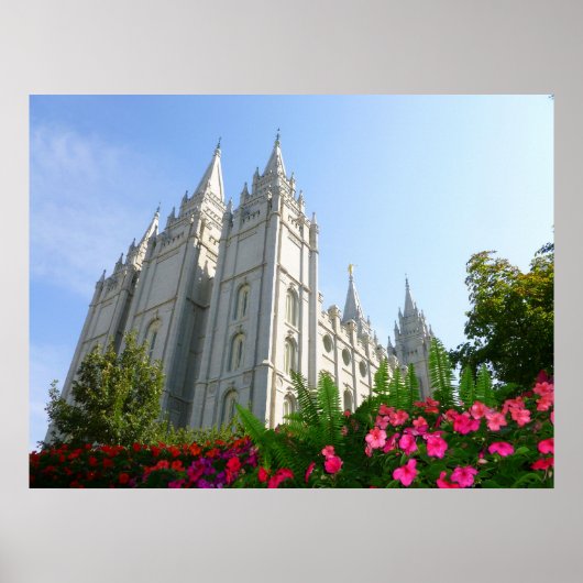 Mormon Temple Poster (Voorkant)
