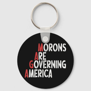 Mormonen regeren het Amerikaanse T-shirt Sleutelhanger