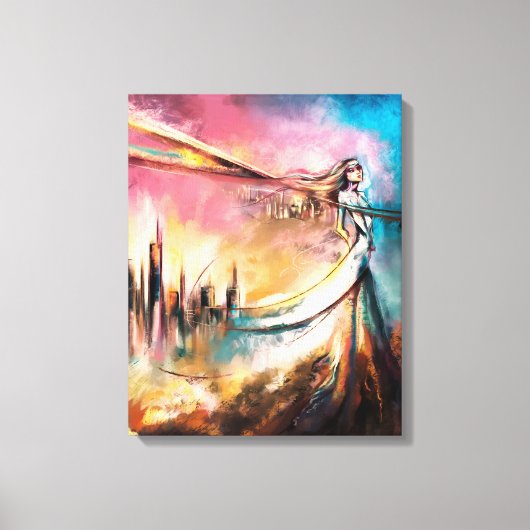 mormoonse kunst canvas afdruk (Voorkant)