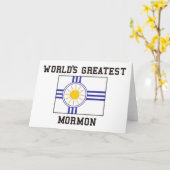 Mormoonse Vlag Kaart (Gele Bloem)