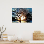 MORNEN ZUN CREËER HET KROSS poster (Keuken)