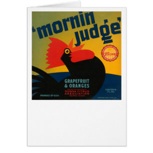 Mornin Juge Grapefruit et Oranges