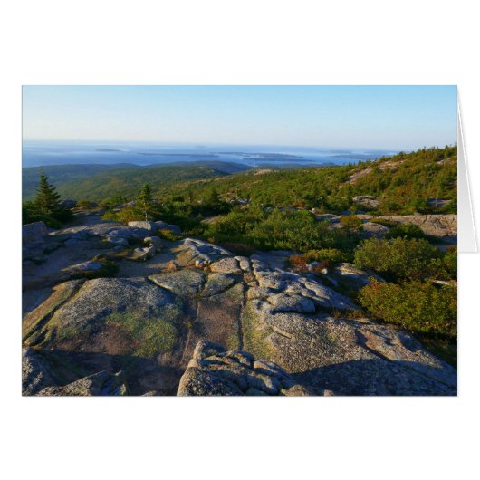 Morning atop Cadillac Mountain in Acadia (Voorkant Horizontaal)