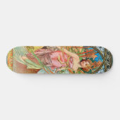 Morning Awakening door Alphonse Mucha Skateboard (Horizontaal)