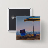 Morning Beach Button (Voorkant /achterkant)