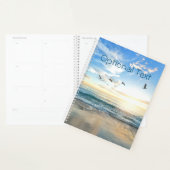 Morning Beach Seagulls Planner (Display)